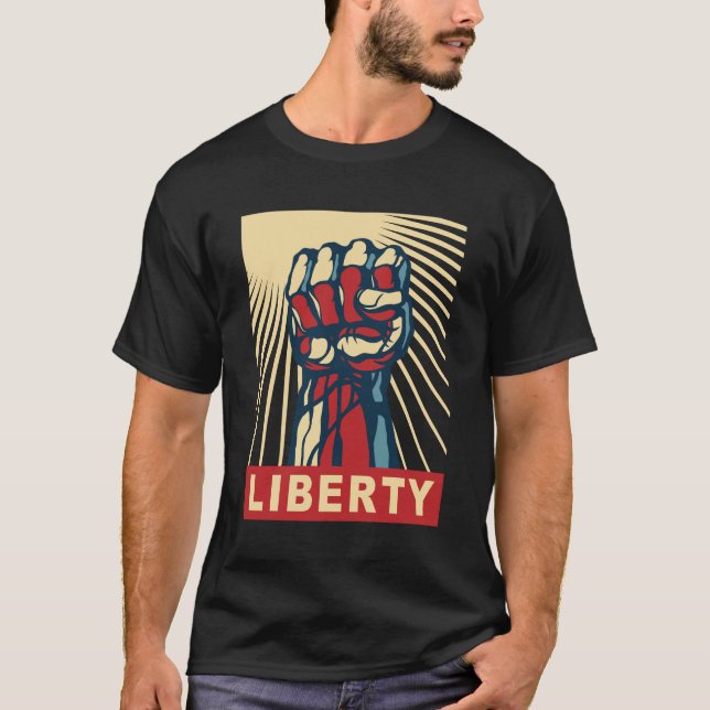 T-shirt Luta para a liberdade! (Frente)