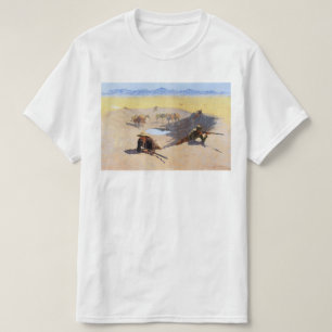 T-shirt Luta pelo Buraco d'Água Frederic Remington