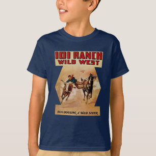 T-shirt luta Ranch Western Rodeo Steer