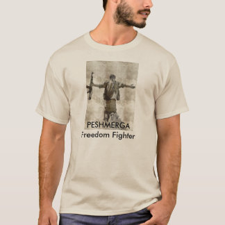 T-shirt Lutador da liberdade de PESHMERGA