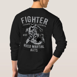 T-shirt Lutador de Artes Marciais Mistas MMA 2018