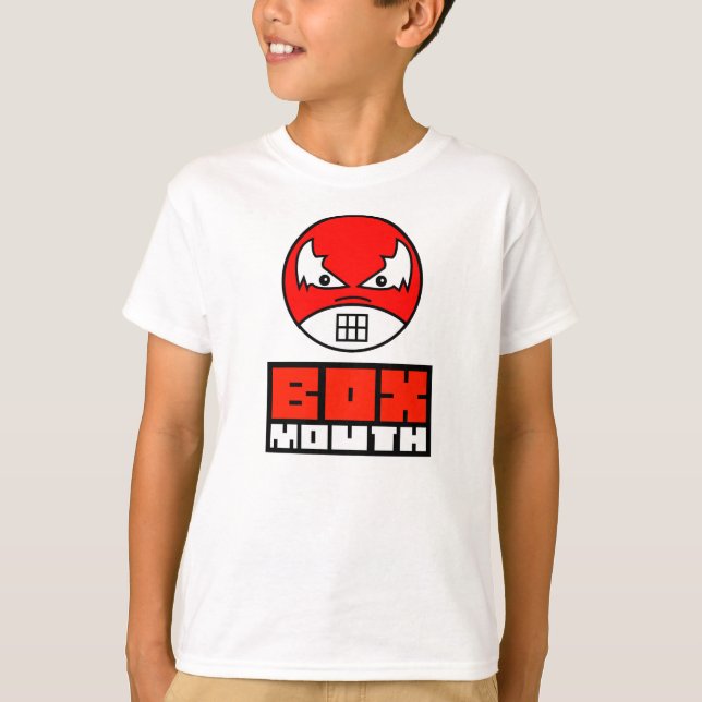 T-shirt Lutador de Boxmouth (Frente)