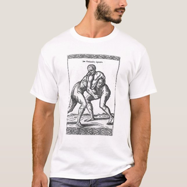 T-shirt Lutadores turcos (Frente)
