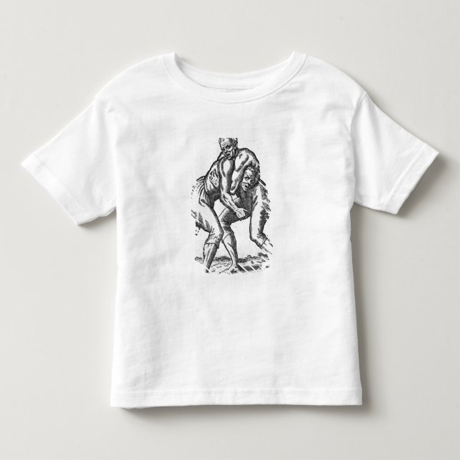 T-shirt Lutadores turcos (Frente)
