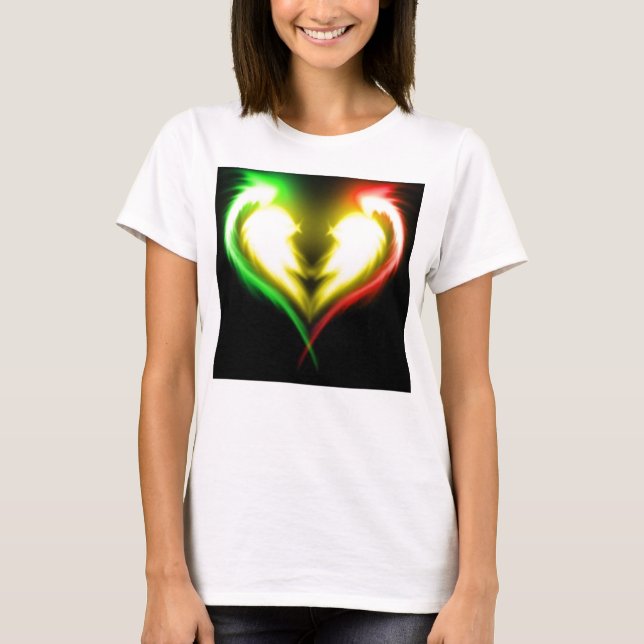 T-shirt luv do rasta (Frente)