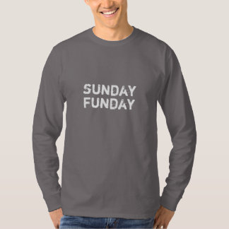 T-shirt Luva longa do grupo de domingo Funday