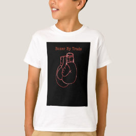 T-shirt Luvas Boxando Lutar Contra Presente do Ventilador 