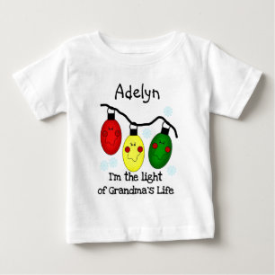 T-shirt Luz da vida da vovó Natal