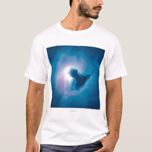 T-shirt Luz e sombra na nebulosa de Carina