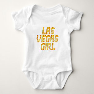 T-shirt Luzes de Neon - Garota de Las Vegas