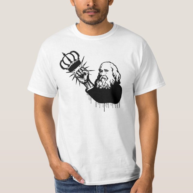 T-SHIRT LYSANDER SPOONER NENHUM MESTRE (Frente)