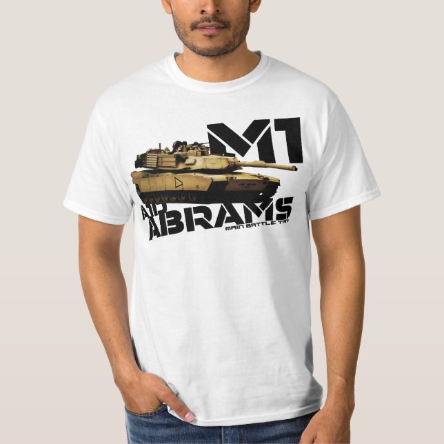 T-shirt M1 Abrams (Frente)