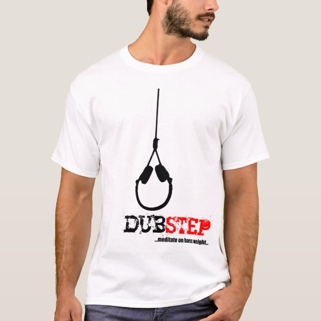 t-shirt m4 do dubstep (ech no LAK '!) (Frente)