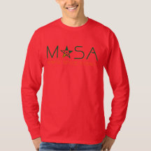 T-shirt M.A.S.A. (manga longa) por Alienígena Pimp