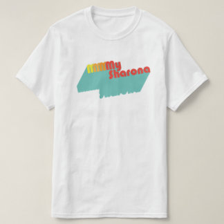 T-shirt M-M-My Sharona 80s Music Cote Tipografia Retroativ