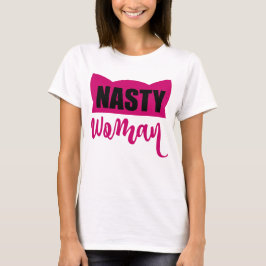T-shirt Mã Pinta Rosa Pussy Gato Hat