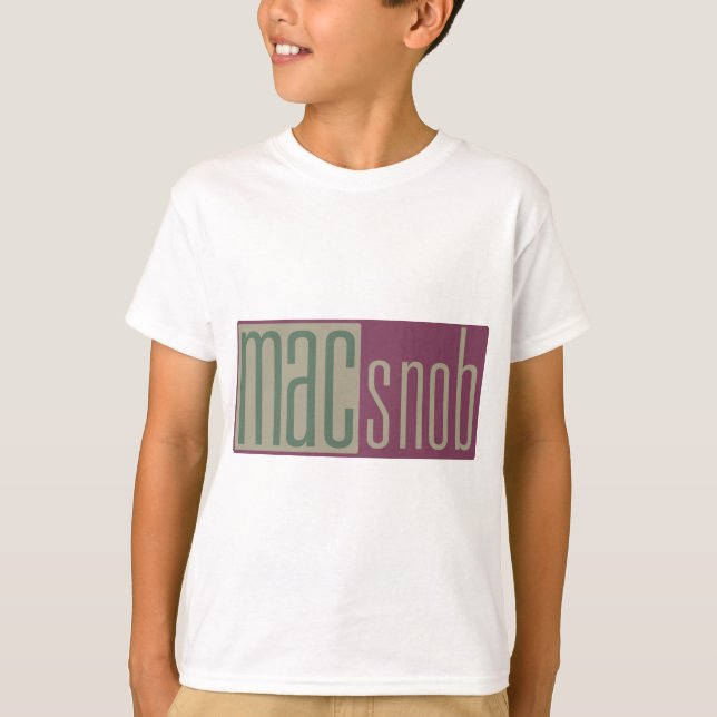 T-shirt Mac Snob (Frente)