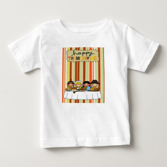 T-shirt Macacãozinho para Bebês (Frente)