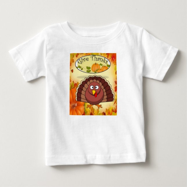 T-shirt Macacãozinho para Bebês (Frente)