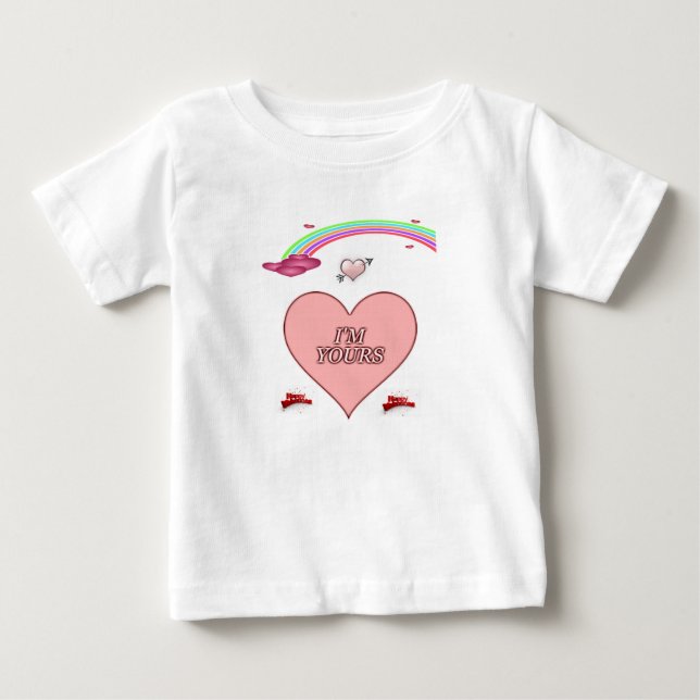 T-shirt Macacãozinho para Bebês (Frente)