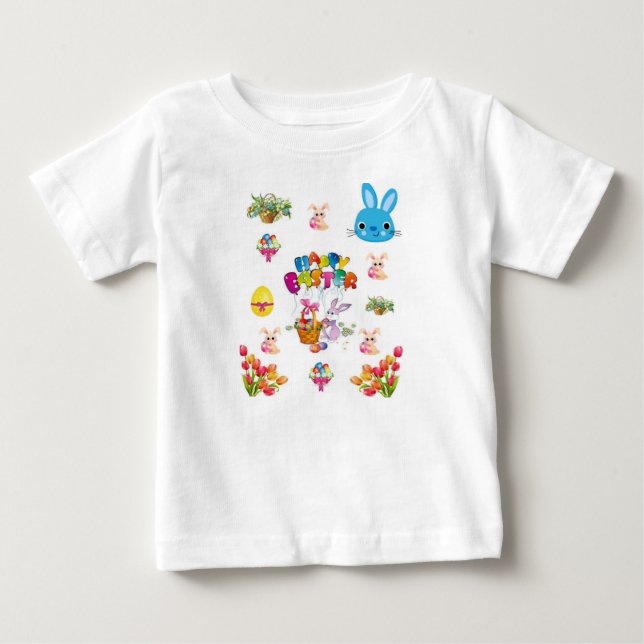 T-shirt Macacãozinho para Bebês (Frente)