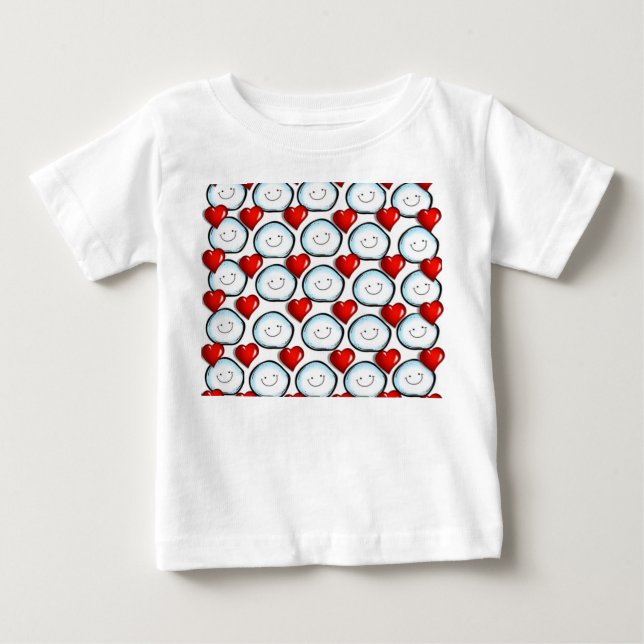 T-shirt Macacãozinho para Bebês (Frente)