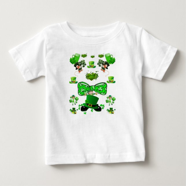 T-shirt Macacãozinho para Bebês (Frente)