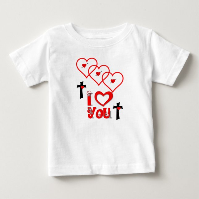 T-shirt Macacãozinho para Bebês (Frente)