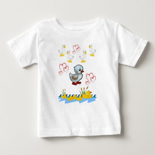 T-shirt Macacãozinho para Bebês (Frente)