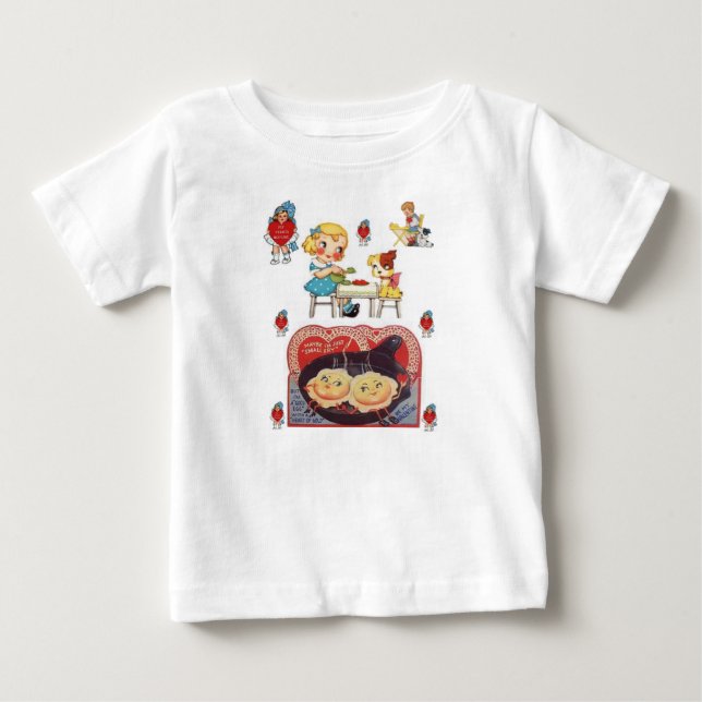 T-shirt Macacãozinho para Bebês (Frente)