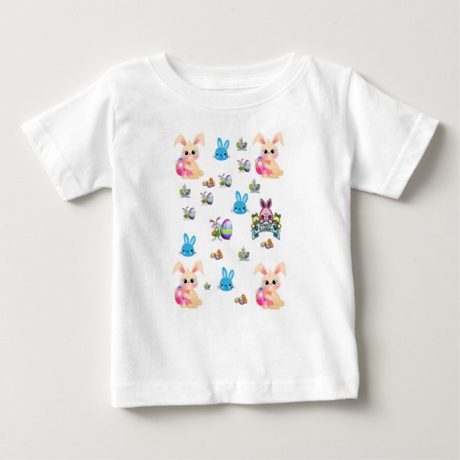 T-shirt Macacãozinho para Bebês (Frente)