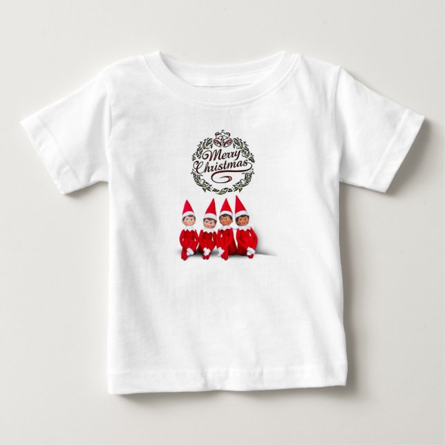 T-shirt Macacãozinho para Bebês (Frente)