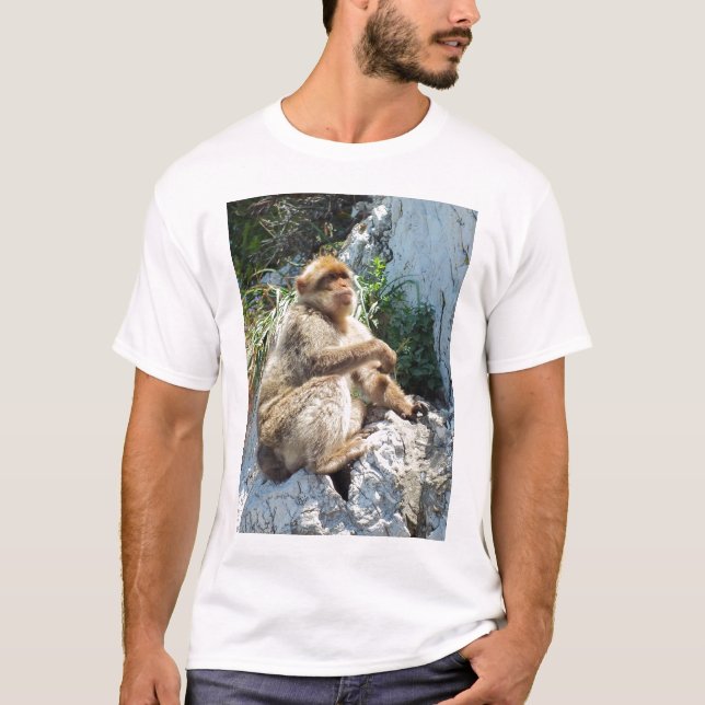 T-shirt Macaco-Barbário (Frente)