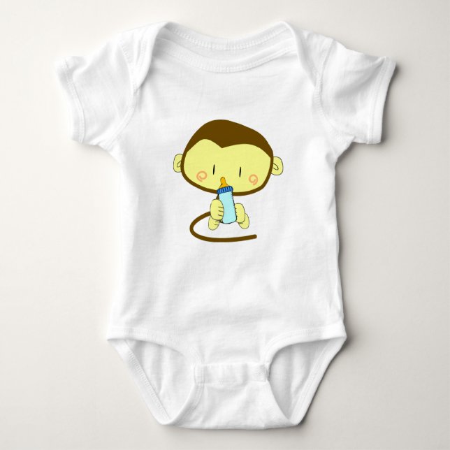 T-shirt Macaco-Bebê (Frente)