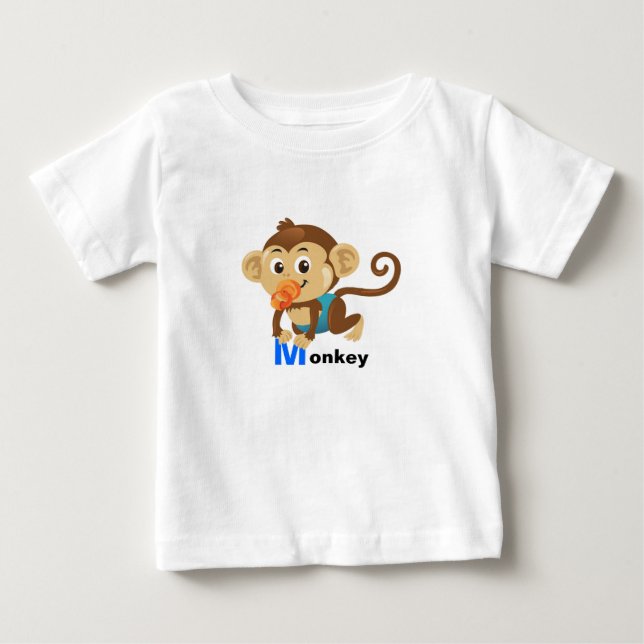 T-shirt Macaco bonito (Frente)