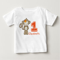 Macaco Com Flor Kawaii Aniversário