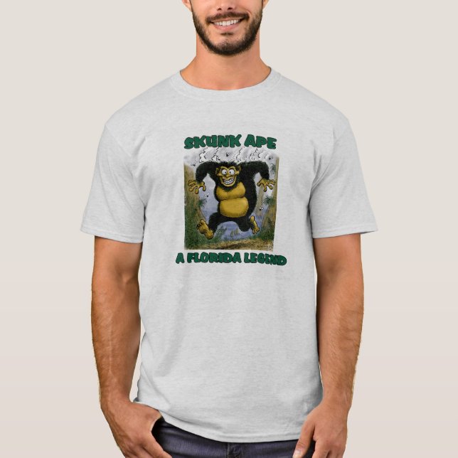 T-shirt Macaco da jaritataca ido selvagem! (Frente)