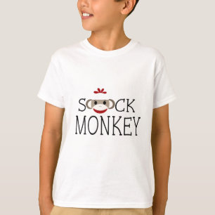 T-shirt Macaco da peúga dentro do fraseio