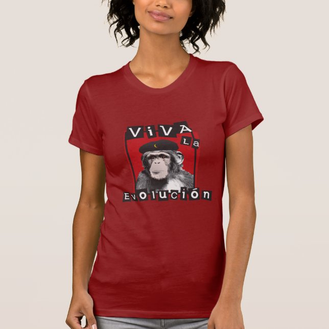 T-shirt Macaco de Evolucion do la de Viva (Frente)