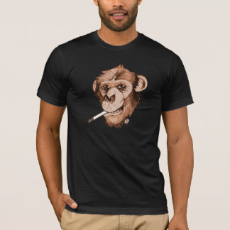 T-shirt macaco de fumo