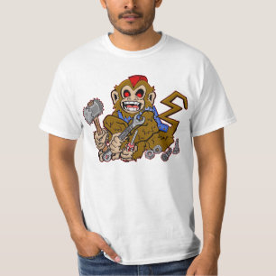 T-shirt Macaco de graxa