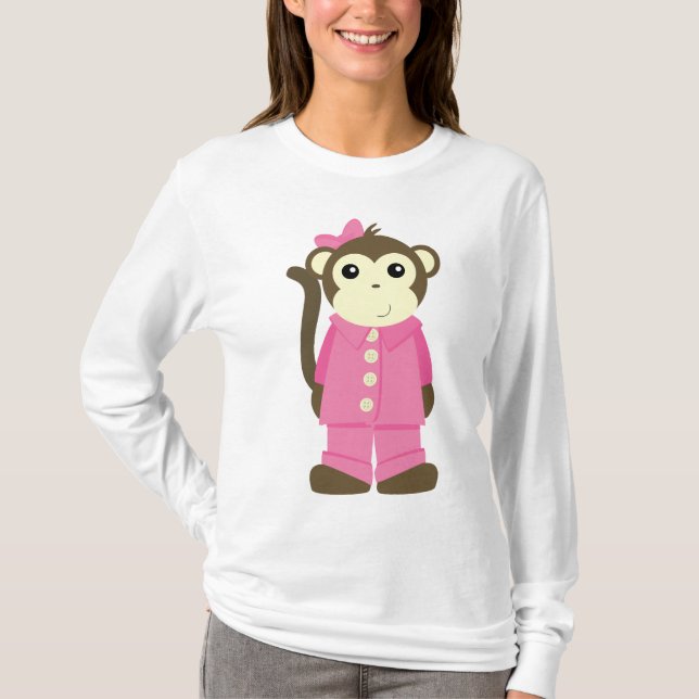 T-shirt Macaco de pijama (Frente)