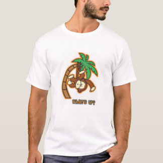 T-shirt Macaco de suspensão