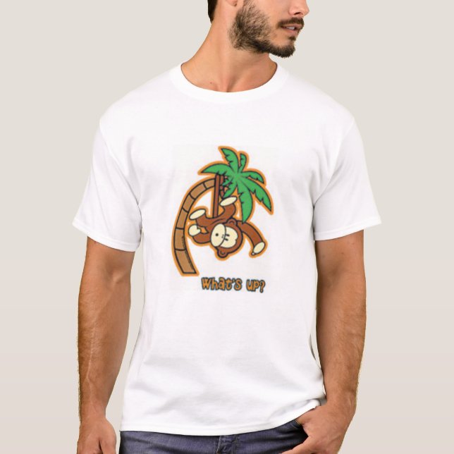 T-shirt Macaco de suspensão (Frente)