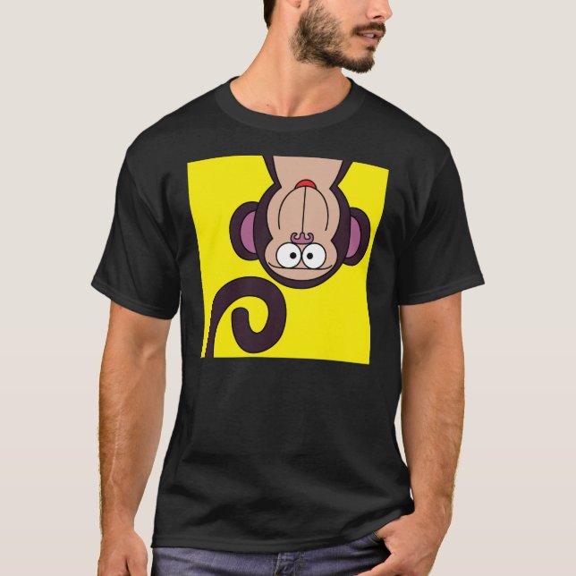 T-SHIRT MACACO FELIZ (Frente)
