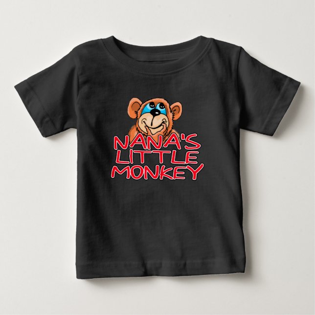 T-shirt Macaco Pequeno da Nana (Frente)