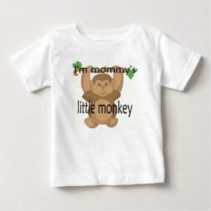 T-shirt Macaco pequeno dos mommys Im