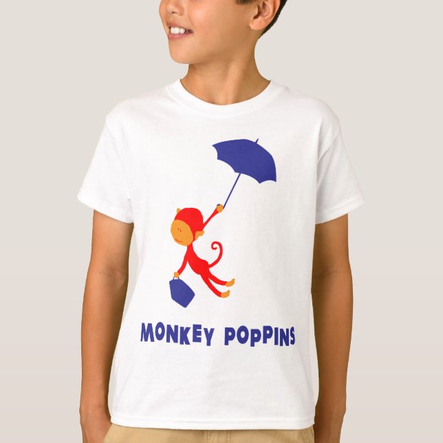 T-shirt Macaco Poppins (Frente)