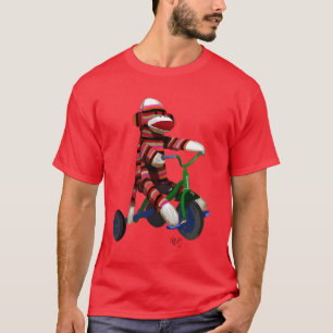 T-shirt Macaco Sock no Tricycle