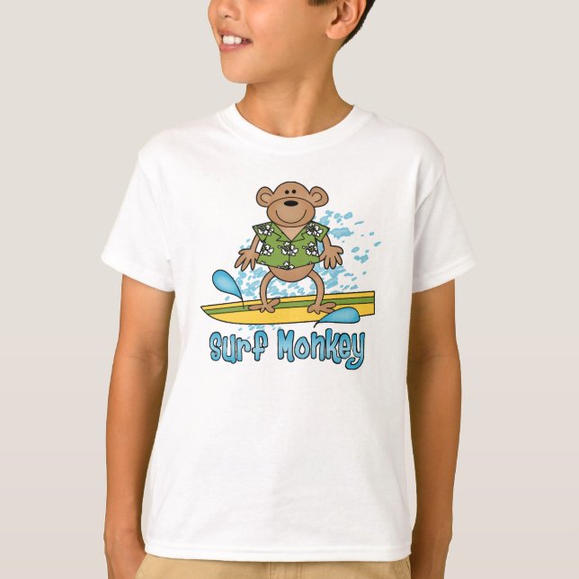 T-shirt Macaco Surf (Frente)